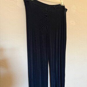 Chico's Traveler Classic No Tummy Pants, Navy, Size 3